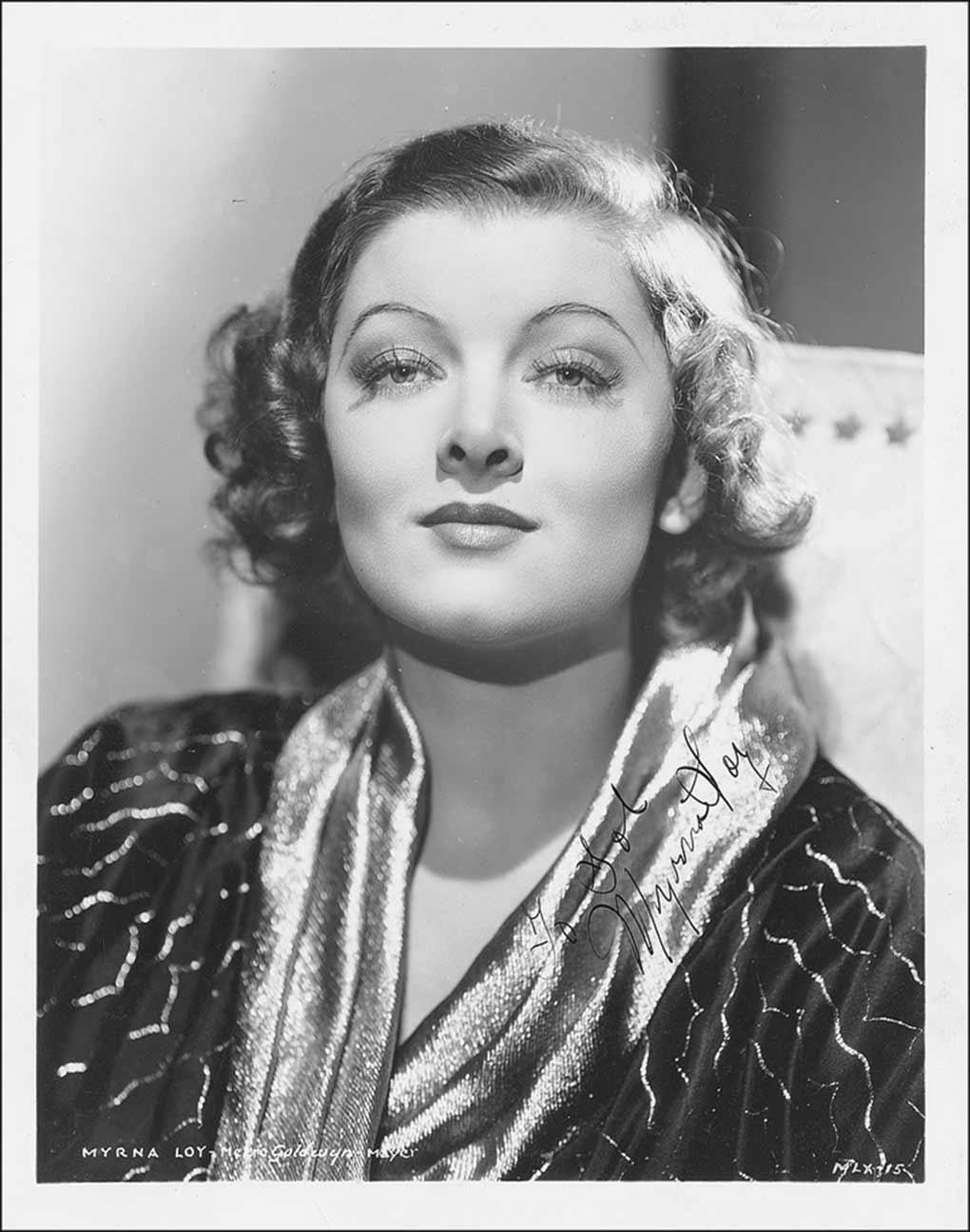 Myrna Loy Old Photos