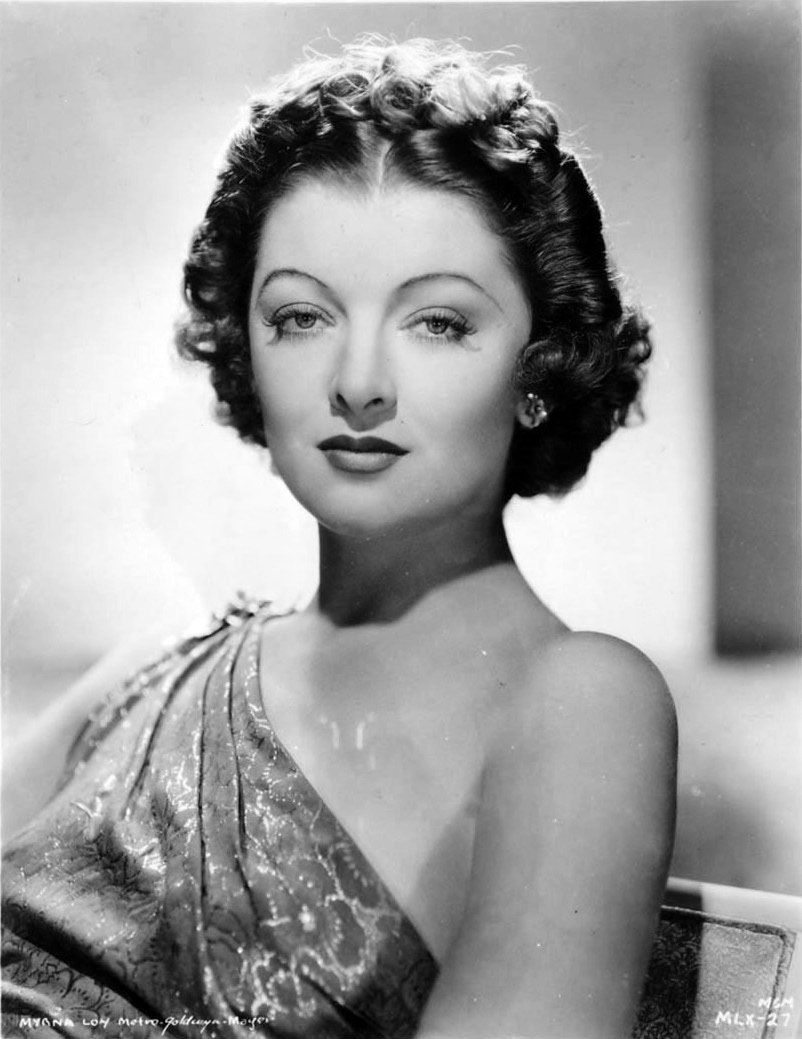 Myrna Loy Old Photos